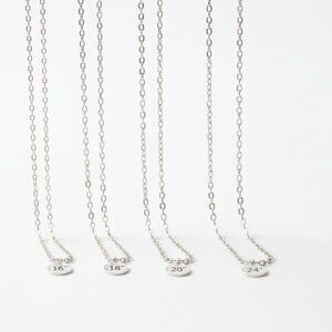 Italian Sterling Silver Cable Chain